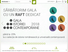 Tablet Screenshot of carturesti.ro
